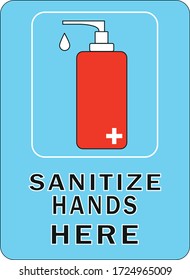 Sanitize your hands Images, Stock Photos & Vectors | Shutterstock