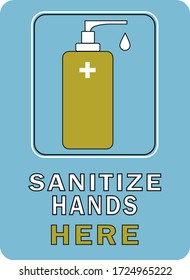 Sanitize your hands Images, Stock Photos & Vectors | Shutterstock