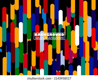 It is the use of lines and colors in a design, used for backgrouns, etc.