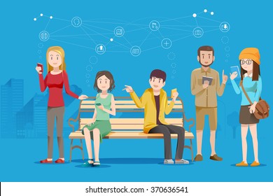El uso de teléfonos inteligentes con nuevas tecnologías. Medios Sociales de Comunicación. Exposición a nueva información.