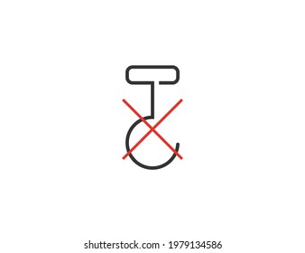 Use No Hook icon, sign. Vector illustration.