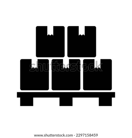 Use Pallet icon design. isolated on white background. vector illustration