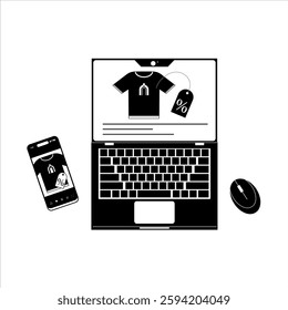 Use promotional methods to boost sales. e-commerce concept illustration.