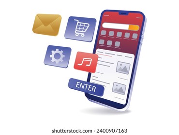 Use of responsive smartphone applications