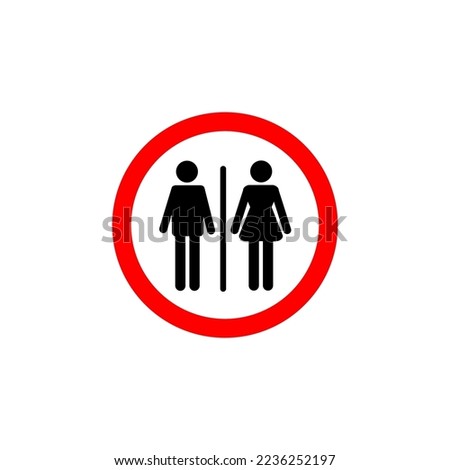 use restrooms icon style design. use restrooms vector illustration. isolated on white background.