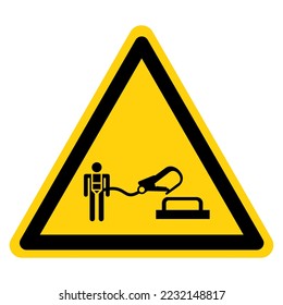 Use Safety Belt Symbol Sign, Vector Illustration, Isolate On White Background Label .EPS10