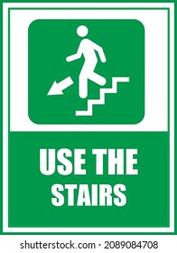  Usar el signo de escaleras Diseño de vectores 