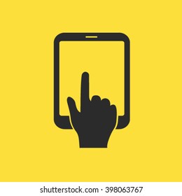 use tablet icon

