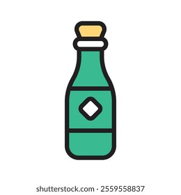 Use this bottle icon for drinks and liquid products
