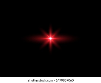 Use this red light flare in your designs and put it on screen to create artistic flares.