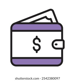 Use this wallet icon for secure storage and access