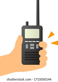 Verwendung einer isolierten Vektorillustration für einen Transceiver