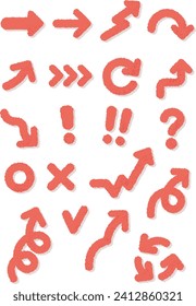 Use it in your design with cute fluffy arrows.