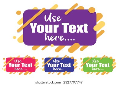 Use Your Text Here Templete