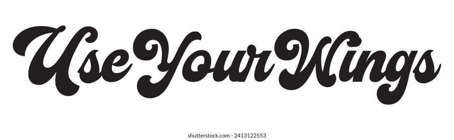 use your wings text on white background.