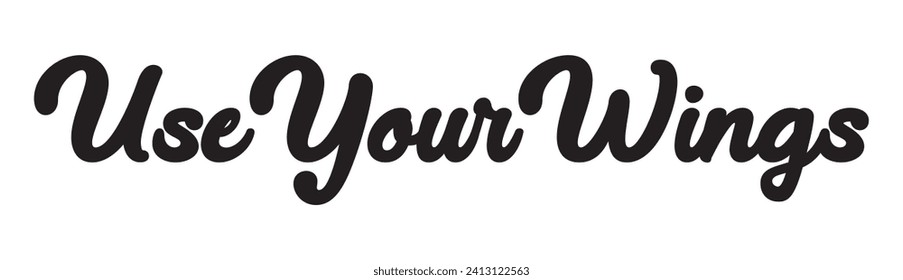 use your wings text on white background.