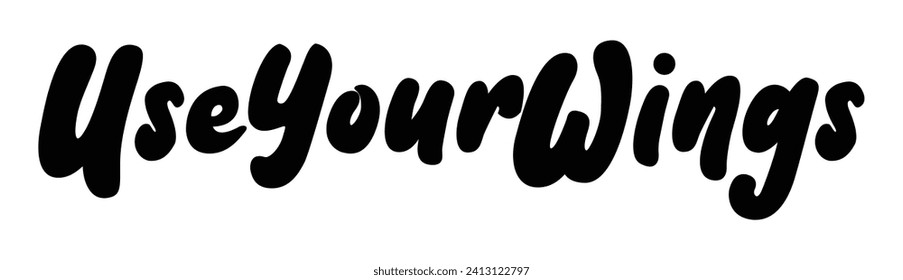 use your wings text on white background.