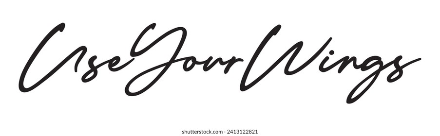 use your wings text on white background.