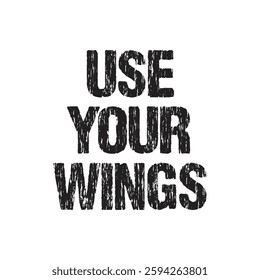use your wings text on white background.