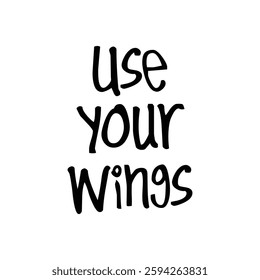 use your wings text on white background.