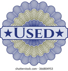 Used abstract rosette