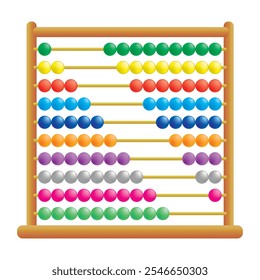 It is used as an aid or as a toy in teaching number system and arithmetic in preschool and primary schools.