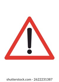 It is used to alert drivers to potential hazards or unusual conditions on the road that may not be specifically indicated by other warning signs. Drivers should proceed with caution and be alert.