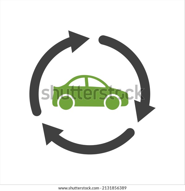 Used\
car and dealership icon for used car business\
design
