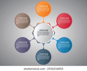 it is used for creative labelling infographic.