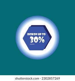 used for discount labels that are simple and attract the attention of buyers