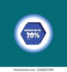 used for discount labels that are simple and attract the attention of buyers