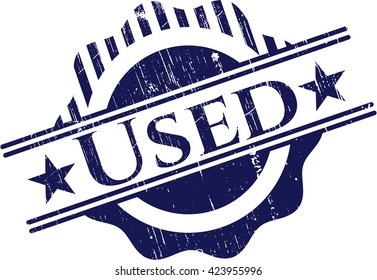 Used grunge stamp
