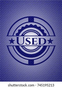 Used with jean texture