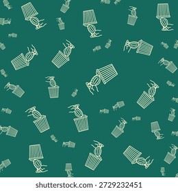Máscara usada lanza magnífico elemento de diseño de moda Ilustración vectorial colorido background.eps