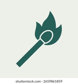 Used Matchstick trendy useful vector Illustration design lovely colorful background.eps