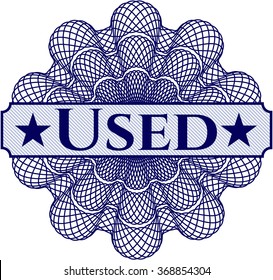 Rosette für Geldverwendung