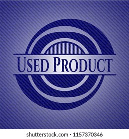 Used Product with jean texture