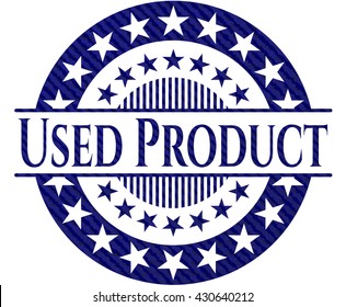 Producto usado con textura jean