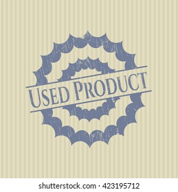Used Product rubber grunge texture seal