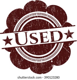 Used rubber grunge seal