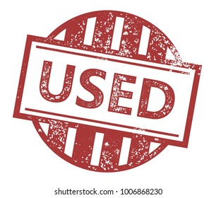 Used Rubber Stamp