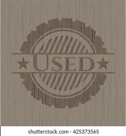 Used wood signboards
