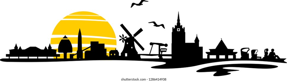 Usedom Skyline Landscape