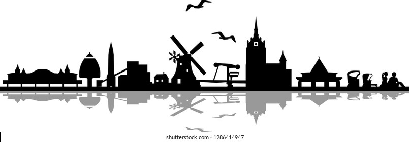 Usedom Skyline Landscape
