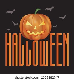 Useful banner, poster and sticker vector design for Halloween and party