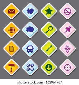 Useful Editable Icons For Web and Mobile. EPS-10