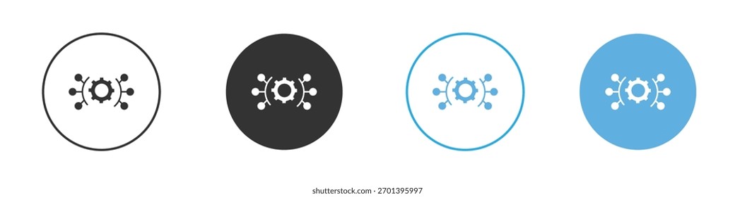 Useful functions icon. Graphic icon design template