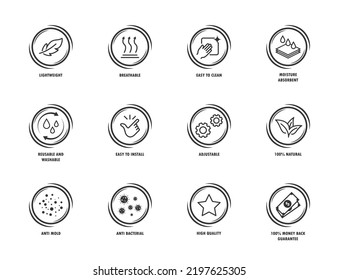 Useful icons set. Vector illustration.