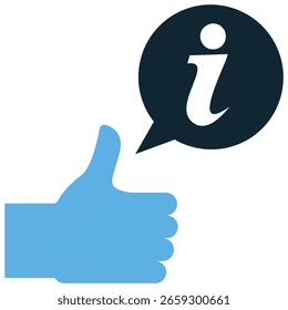 Vetor de ícone de informações úteis. Ideal para compartilhamento de conhecimento, bibliotecas de recursos ou conteúdo educacional. representa dados ou insights valiosos que são práticos e benéficos para os usuários.