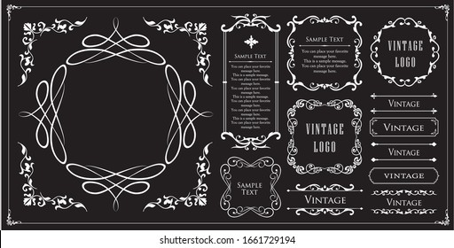 
Useful as a set of vintage design materials, design elements for weddings and message cards